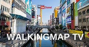 Cross Hotel Osaka, Japan (From Namba Station) - WalkingMap TV / クロス ホテル 大阪 / 大阪十字酒店 / 크로스 호텔 오사카