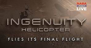 NASA Science Live: Ingenuity Mars Helicopter Tribute & Legacy