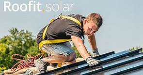 Roofit.Solar – Solar Roof Installation with Click Solar Panels from Start to Finish