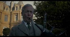 The Crown | King Edward playing the bagpipes and crying