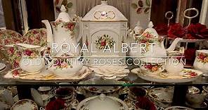 Royal Albert Old Country Roses China Collection,Royal Albert China,Royal Albert Dinnerware,Tea cups