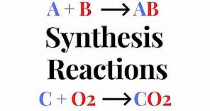 SYNTHESIS REACTIONS