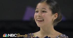 14-year-old Alysa Liu makes history again at 2020 Nationals I NBC Sports