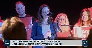 Liberal Anna Gainey wins Notre-Dame-de-Grâce-Westmount byelection