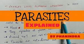 What are Parasites? | Classification of parasites | Types of parasitic infections