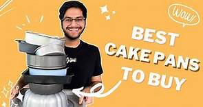 Which Cake Pans and Tins To Buy? Detailed Guide for Beginners on How To Chose Your Bakeware