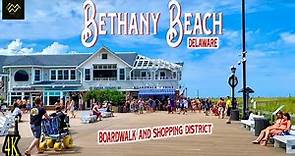 Bethany Beach Delaware Boardwalk [4K]