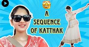Harshaali Malhotra | Katthak Sequence | Old Katthak Days of Harshaali
