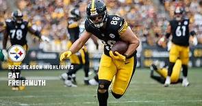 HIGHLIGHTS: Pat Freiermuth's Top Plays of 2022 | Pittsburgh Steelers