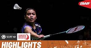 Highlights | Quarterfinal showdown sees Gregoria Mariska Tunjung rival Nozomi Okuhara