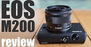 Canon EOS M200 review: best BUDGET mirrorless for beginners!