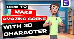 CreateStudio - How to Make an Amazing Scene With 3D Character