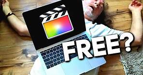 How To Get FINAL CUT PRO X Now For FREE!