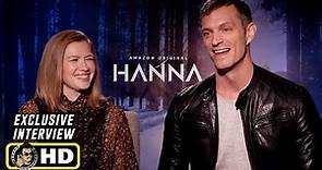Joel Kinnaman and Mireille Enos Interview for Amazon's Hanna