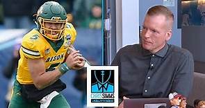 Why Simms claims Trey Lance doesn't compare to Josh Allen | Chris Simms Unbuttoned | NBC Sports