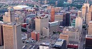Detroit Michigan from ABOVE