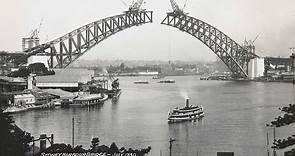 Sydney Harbour Bridge opens