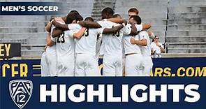 Cal vs. Washington Men's Soccer Highlights | 2023 Season