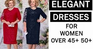 40 Outstanding Elegant Dresses for Women Over 40 50 60! #3