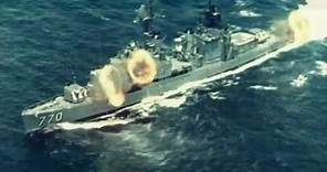 US Navy Destroyers off Vietnam