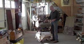 Repairing a High Back Reproduction Chair - Thomas Johnson Antique Furniture Restoration