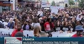 Francia: a un año de su deceso, familia de Adama Traoré exige justicia