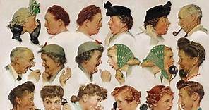 The Story Behind Norman Rockwellâs Most Famous Cover âThe Gossipsâ in 1948