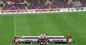 Ivelin Popov's goal. Spartak vs Lokomotiv | RPL 2016/17