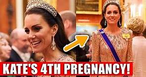 CATHERINE'S PREGNANCY! PRINCESS OF WALES HIDING THE FACT THAT SHE IS PREGNANT WITH HER 4TH CHILD?