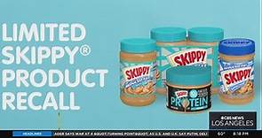 Skippy Peanut Butter recall