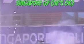 Lance Stroll Massive Crash Qualifying - Singapore GP