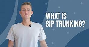 What is SIP Trunking?