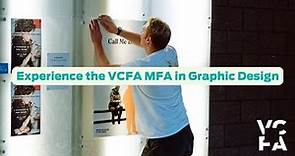Experience the VCFA MFA in Graphic Design