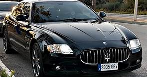 Maserati Quattroporte S - PRUEBA EN LA CARRETERA / SONIDO / ACELERACION