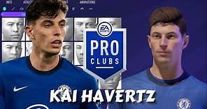 FIFA 21 Kai Havertz Pro Clubs Creation