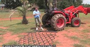 How to Use a Chain Harrow