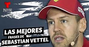 Sebastian Vettel: Las mejores frases del piloto alemán | Telemundo Deportes