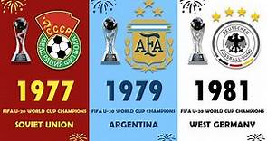 ALL FIFA U-20 WORLD CUP WINNER SINCE 1977 - PRESENT