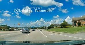 Oak Ridge, Tennessee - Drive Tour USA (4K/60fps)