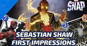 Sebastian Shaw First Impressions - Marvel SNAP Gameplay & Deck Highlight