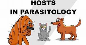 Hosts in Parasitology - Plain and Simple