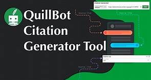 How to use QuillBot Citation Generator Tool | QuillBot Citation Generator for APA Citations