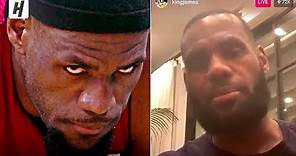 LeBron James via IG Live on Mentality Heading Into Game 6 of Heat - Celtics in 2012 ECF!