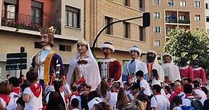 Gigantes de Pamplona - 9 de julio San Fermín 2022