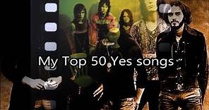 Top 50 Yes songs