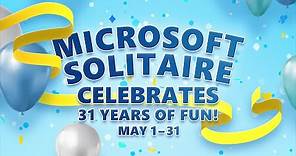 Microsoft Solitaire Celebrates 31 Years of FUN!