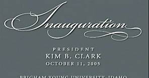 Inaugural Response from President Kim B. Clark