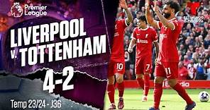 Liverpool v. Tottenham 4-2 - Highlights & Goles | Premier League | Telemundo Deportes