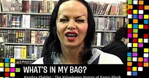 Kembra Pfahler (Voluptuous Horror of Karen Black) - What's In My Bag?