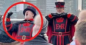 The funniest BEEFEATER in London!